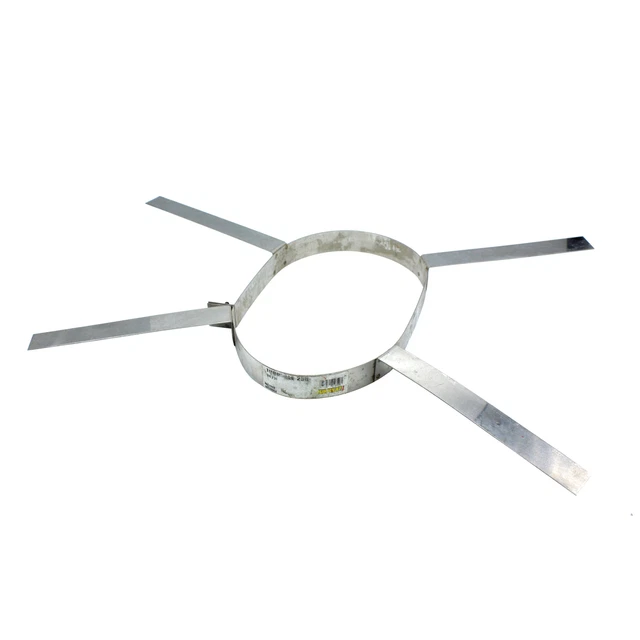 Collier De Fixation Poujoulat Inox 140mm - Modèle CTF140, Pour Conduit, Occasion