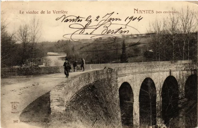 CPA AK Le Viaduc de la Verriere - NANTES (ses Env.) (587326)