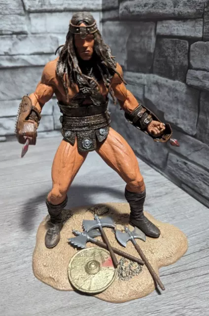 Neca Conan The Barbarian Series 1 Pit Fighter 7" Movie Figure Schwarzenegger