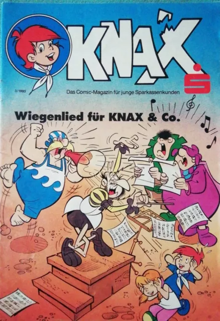 Knax 3/1993: Wiegenlied für KNAX & Co. (1993) Zustand: 2-3