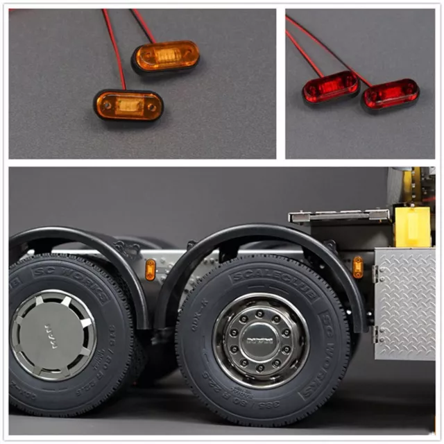 Width Light Warning Light Position Light für Tamiya 1/14 RC Tractor Truck DIY