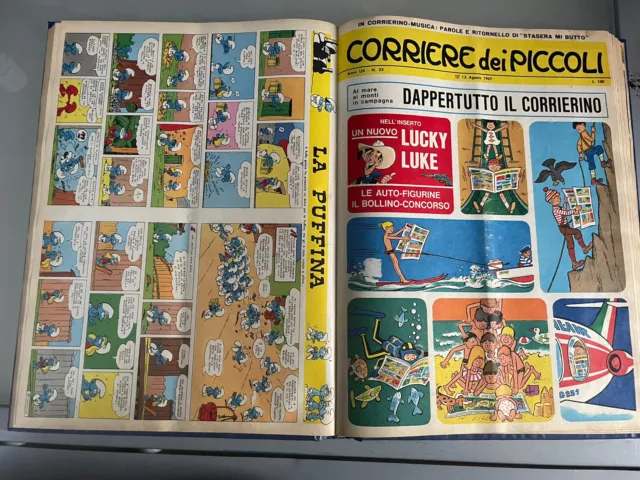 Il corriere dei piccoli * Raccolta Fumetti N27-N37 1967 -I Gialli Del Corrierino