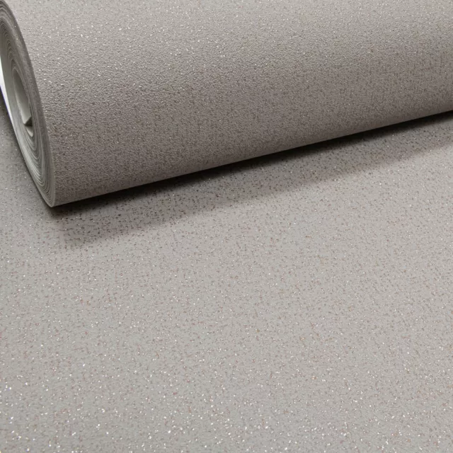 Plain Brown Gold Shimmer Glitter Wallpaper Textured Vinyl Paste the Wall Thick