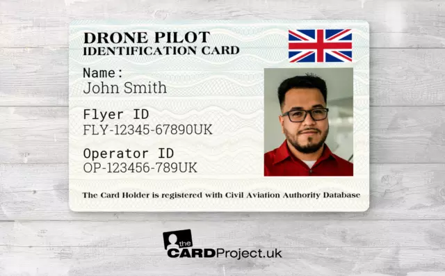 Drone Pilot/Operator ID Card