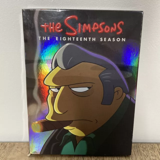 The Simpsons: The Eighteenth Season (DVD, 2017) *Discs 2, 3 + 4 Only*