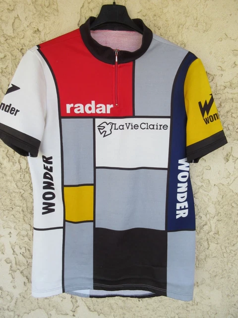 Maillot cycliste LA VIE CLAIRE 1985 vintage jersey cycling shirt