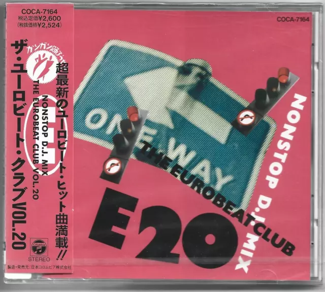 The Eurobeat Club Band CD - The Eurobeat Club Vol. 20 JAPAN 1991 SEALED PROMO