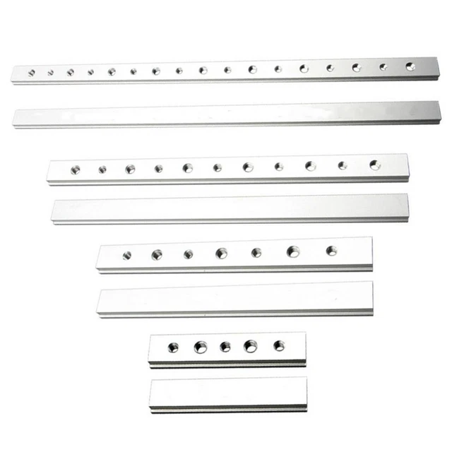 Aluminum T-slider, 1Pc 100mm/200mm/300mm/450mm Aluminum Alloy 30/45 Type T-slot Mitre Track Jig T Screw Mount Slot (300MM T-slider Aluminum T-slider, 1Pc 100mm/200mm/300mm/450mm Aluminum Alloy 30/45 Type T-slot Mitre Track Jig T Screw Mount Slot (300MM T-slider