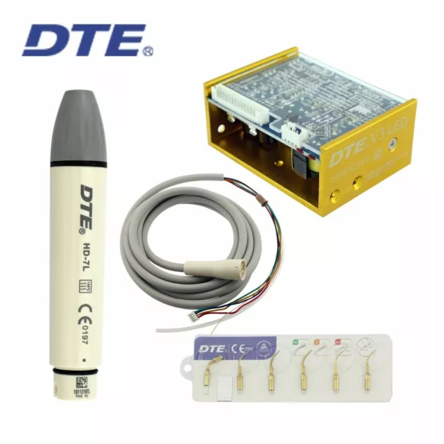 Woodpecker Dental Build-in Ultrasonic Piezo Scaler DTE-V3 LED Handpiece Satelec