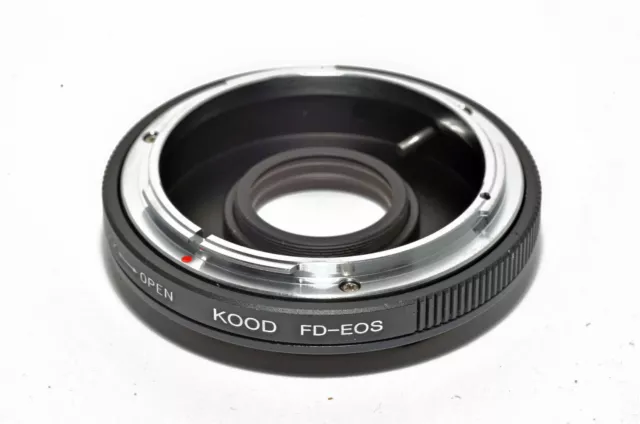 Kood Canon FD Lens A Canon EOS Body Adaptador Fd-Eos Canon Adaptador