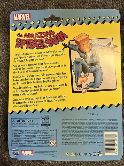 Marvel Legends Retro The Amazing Spider-Man Bombastic Bag Man 2