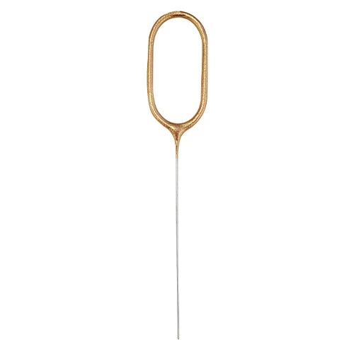 Chispador dorado número 0 no portátil 17 cm