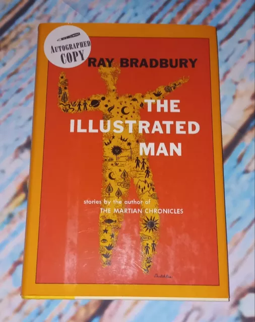 RAY BRADBURY 'The Illustrated Man' Authentic Autographed Signed Book Plate