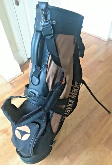 TaylorMade Herren-Golftasche 7 Taschen mit Ständer und Schultergurt