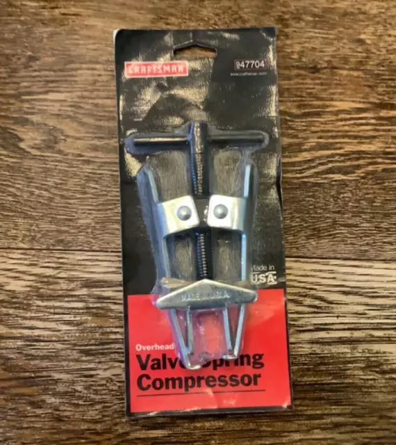 Vintage NOS SEARS Craftsman Overhead Valve Spring Compressor - Made in USA 47704
