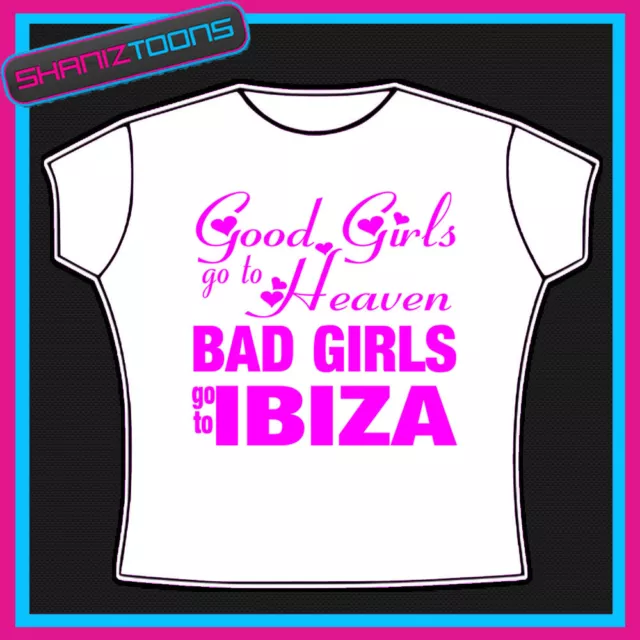 Ibiza Girls Holiday Hen Party Printed Tshirt