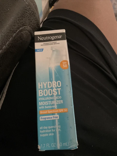 Neutrogena Hydro Boost Moisturizer SPF 50 Fragrance Free 1.7oz EXP 08/24