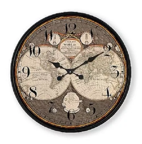 Extra, Extra Extra Large Retro Shabby Chic Wall Clock 80cm Diameter (31" +) 6084