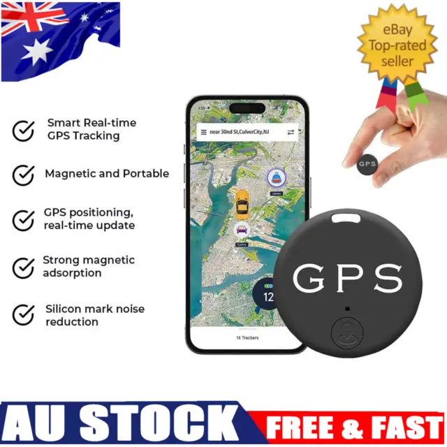 Mini GPS Tracker Magnetic Real-Time Car GPS Trackers Vehicle Locator Anti-theft~