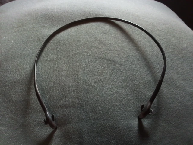 Beautiful Vintage Sterling Silver Dolphin Ends Hairband