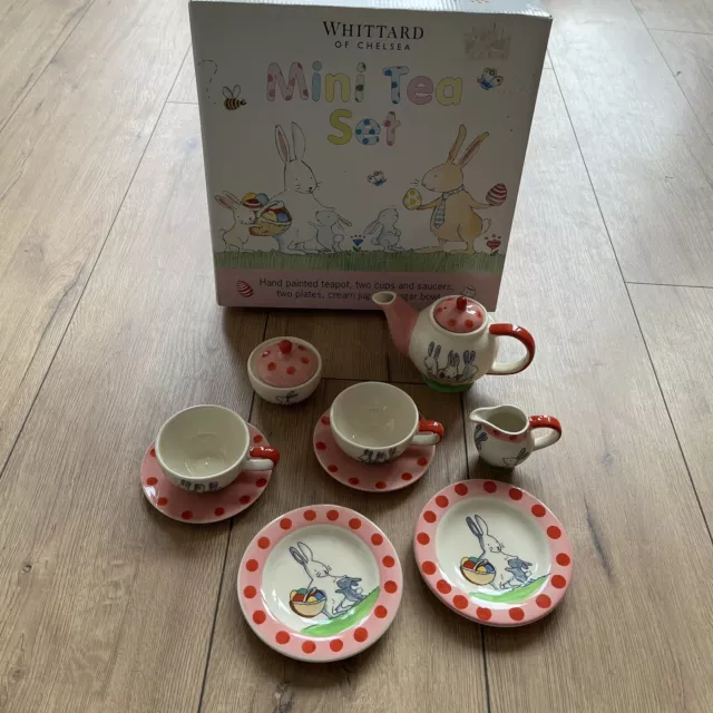 Whittard of Chelsea Mini Tee Set im Karton Ostern Frühling Kinder Tee Set