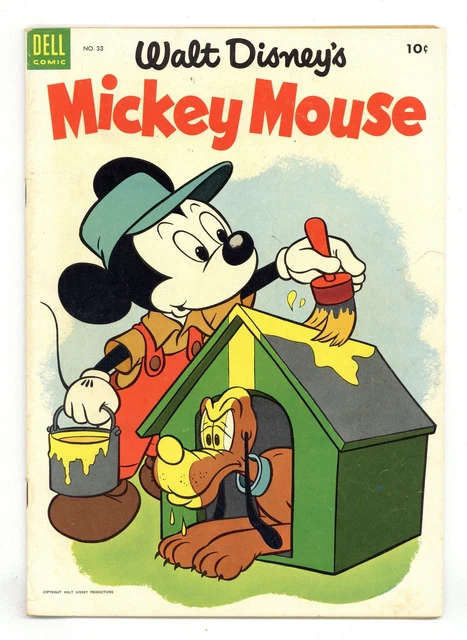 Mickey Mouse #33 FN- 5.5 1954