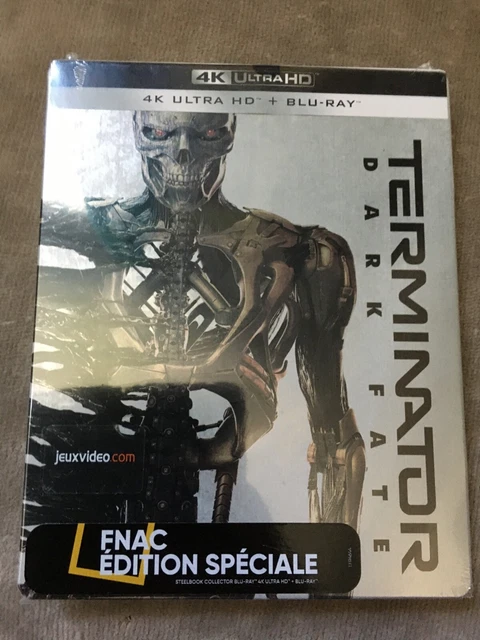 Terminator Dark Fate 4K Steelbook + Blu Ray