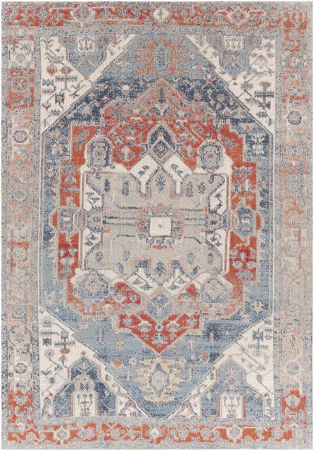 Surya Global Huntington Beach 7'10" x 10' Area Rugs With Taupe HTB2311-71010