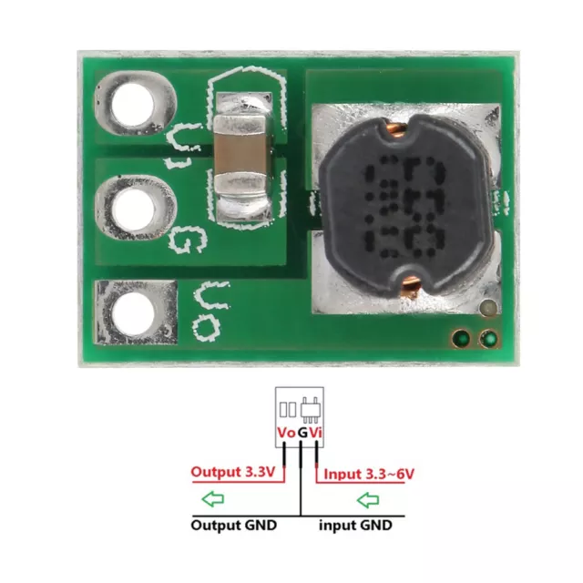 Professional Mini DC DC Converter 3.7V 5V To 3.3V 18650 Batteries