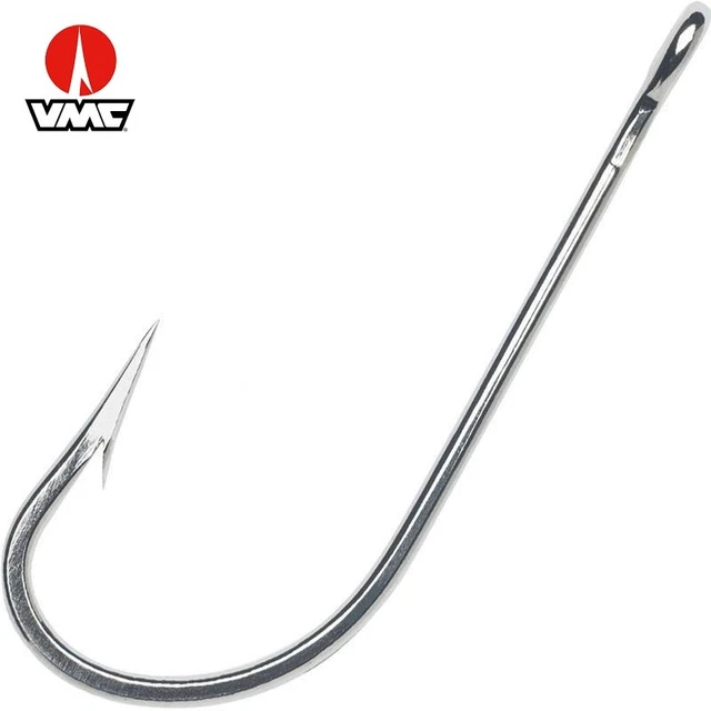RAGOT VMC Hameçon Truite Bleu Fil Fluorocarbone N°8 fil 20/100