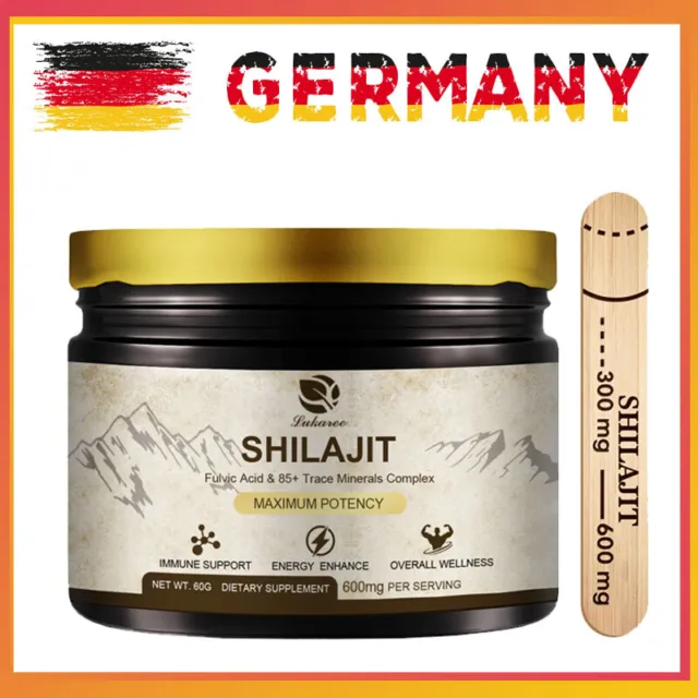 Reines 100 % Himalaya-Shilajit, weiches Harz, organisch, Fulvosäure, Natürliche