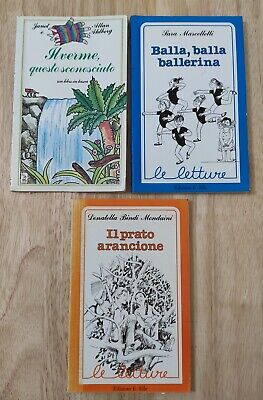 Lotto 3 libri bambini 6/7 anni illustrati E. Elle Edizioni