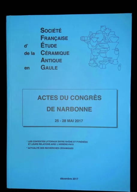 Société française d'étude de la céramique antique en Gaule Actes du congrès de N