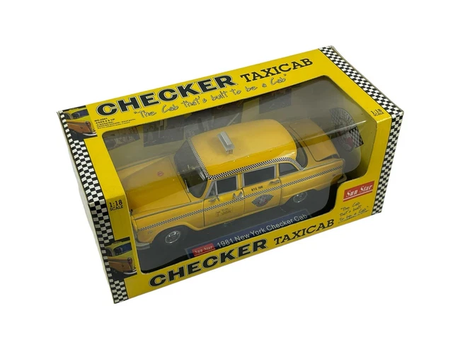 Sun Star CHECKER TAXICAB 1981年式 1/18 1/18 ( IB ) Sun Star 1981 Los Angeles Checker Taxi Cab | eBay