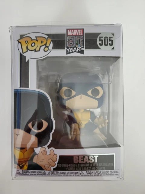 Beast #505 Marvel Funko POP! Vinyl Figure **NEW IN BOX **80 Years ***