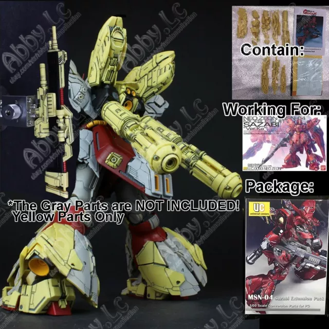 for MG 1/100 Sazabi ka Recast GK Extension Pack ver AnchoreT Infinite Dimension