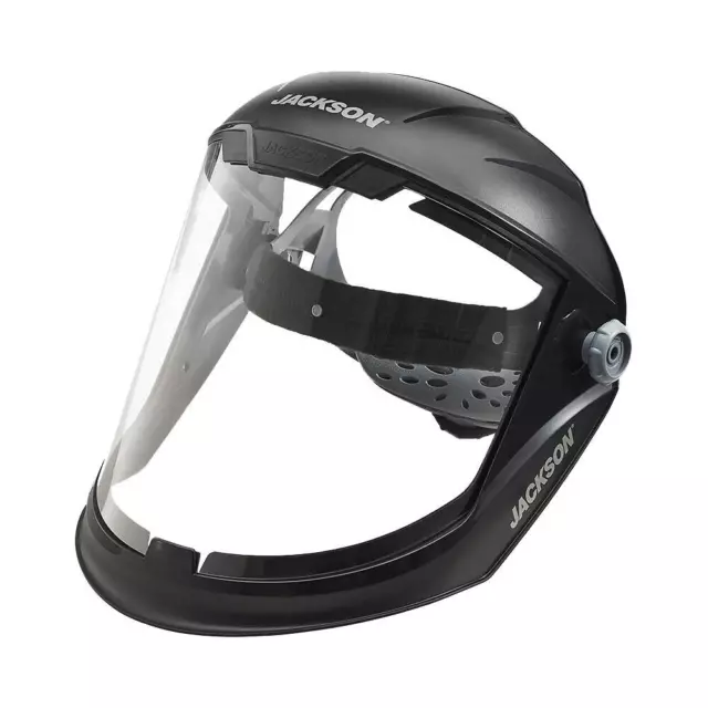 Jackson Safety Lightweight Maxview Premium Face Shield With Ratcheting Headge...