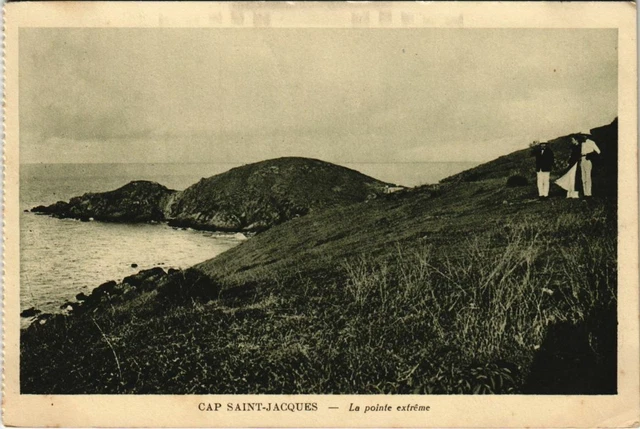 CPA AK VIETNAM COCHINCHINE Cap St-Jacques - La pointe extrême (62730)