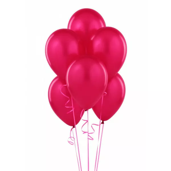 24 ballons roses nacrés, 30 cm - mariage, anniversaire