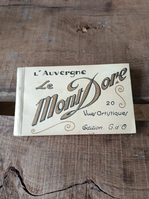 Ancien Fanion Le Mont Dore Auvergne - Avec Blason - France Vintage