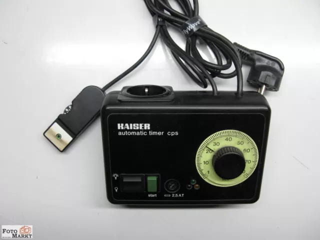 Kaiser Automático Timer CPS 4028 Contador de Tiempo de Exposición Laboratorio