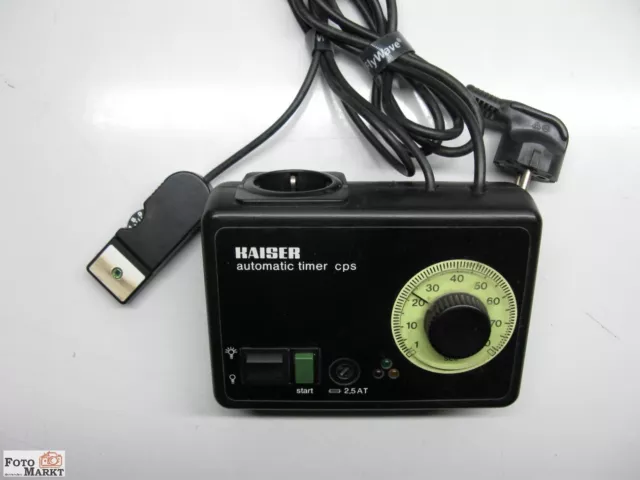 Temporizador automático Kaiser CPS 4028 temporizador de exposición laboratorio fotográfico medidor de exposición