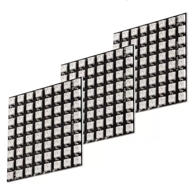 3 x U 64 LED  Panel CJMCU-8X8 Module Compatible with for  and for  K7I8