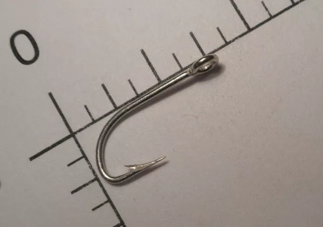 100 DRY FLY HOOKS MUSTAD & SON No.18 TROUT Tying Kendal Round NORWAY 9143  $11.99 - PicClick