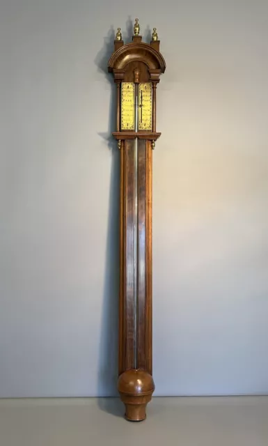 O. Comitti & Son Ltd. | Barometer Druckmessgerät 105cm | 70er Jahre Vintage #4