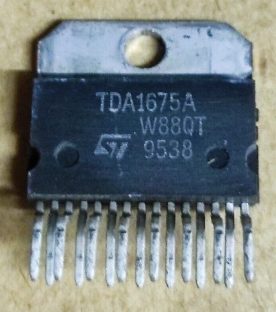 TDA1675A TDA1675, VERTICAL deflection circuit, STMicroelectronics ...