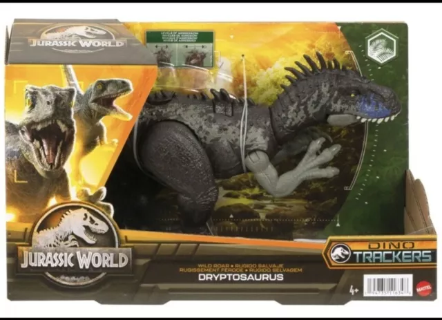 NEW Jurassic World Dinosaur Dryptosaurus Wild Roar Action Figure/Toy