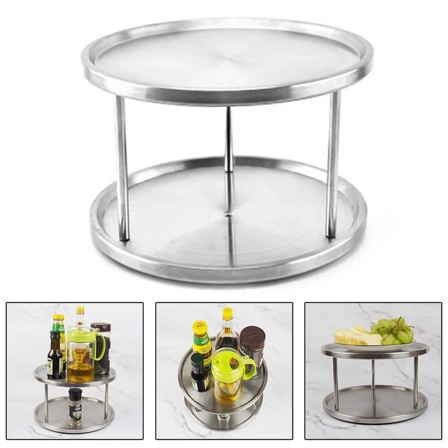 Alzatina Per Cucina In Metallo Zaxiva - 30x20x15cm, Organizer Spezie E Utensili, Salvaspazio - Foto 4