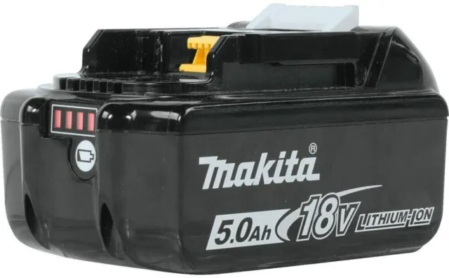 Batterie MAKITA Li-Ion 18V  5 Ah - BL1850B BL1850 ( témoin de charge intégré) 10