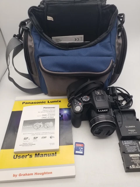 Panasonic Lumix DMC-FZ200 12.1 MP Digital Camera